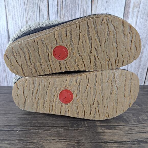 Haflinger Grizzly Felt Kristina Slipper Boot Charcoal Gray Women's Sz 6 EU 37 - Picture 8 of 10